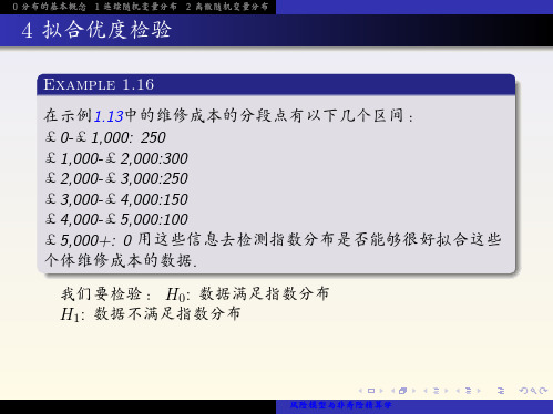 风险模型与非寿险精算学 (8)