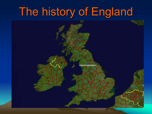 the history of England