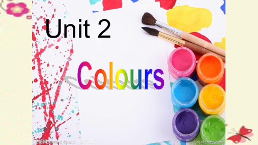 粤人版三年级英语下册Unit2、Colors课件2