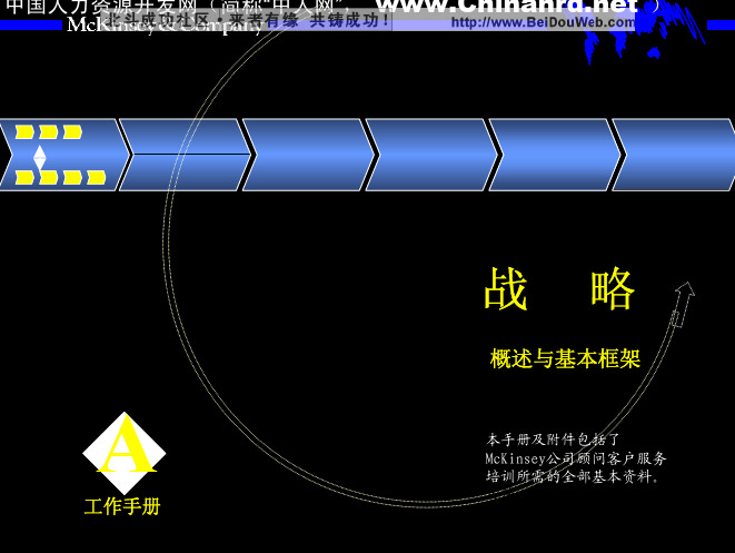 麦肯锡战略概述与基本框架