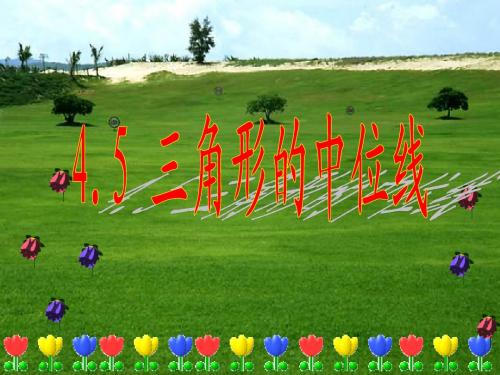 《三角形的中位线》ppt
