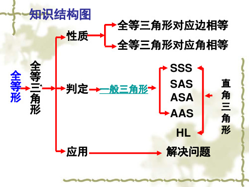 三角形全等判定复习ppt课件