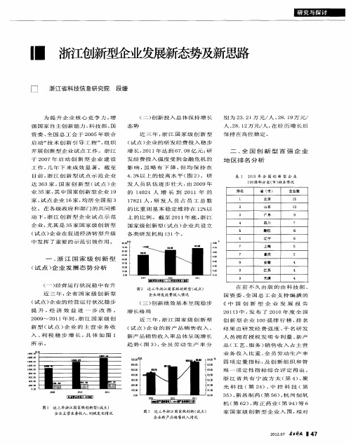 浙江仓蝴酗业发民耥及新思路