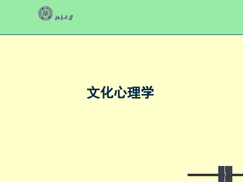 文化心理学