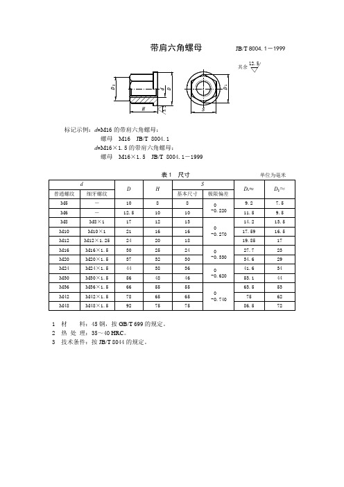 工装常用标准件手册