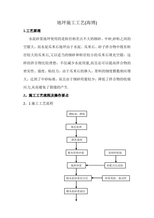 地坪施工工艺