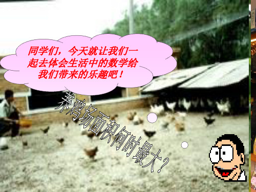 公开课《22.3实际问题与二次函数(1)》ppt课件