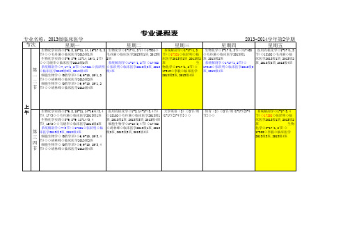 13临床1-4班