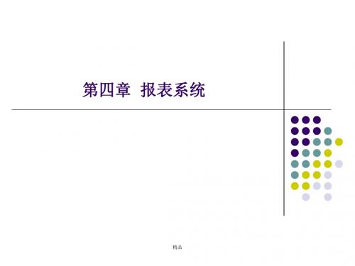 报表系统培训课件.ppt