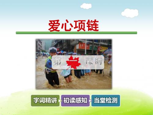 爱心项链PPT课件