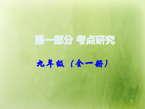 人民版中考政治第一部分教材知识梳理九年级全一册课时18法治时代第三单元课件1