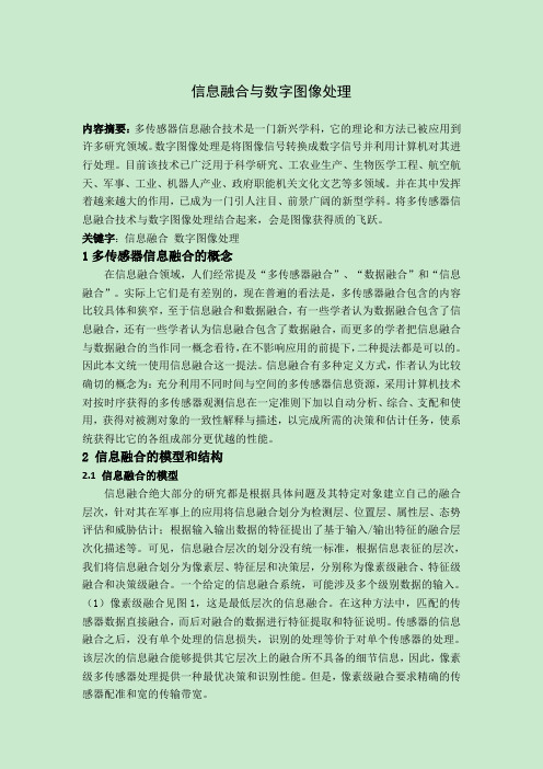 信息融合与数字图像处理