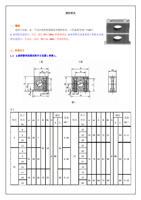 管夹标准