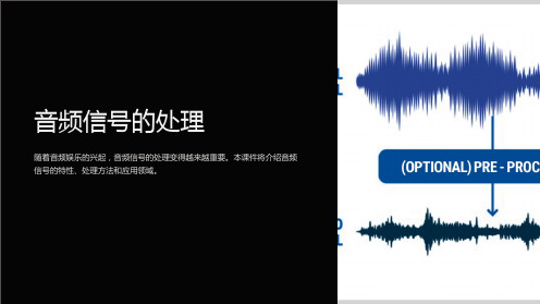 《音频信号的处理》课件