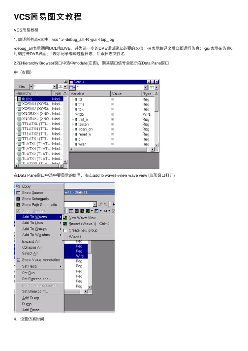 VCS简易图文教程