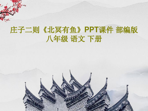 庄子二则《北冥有鱼》PPT课件 部编版八年级 语文 下册24页PPT