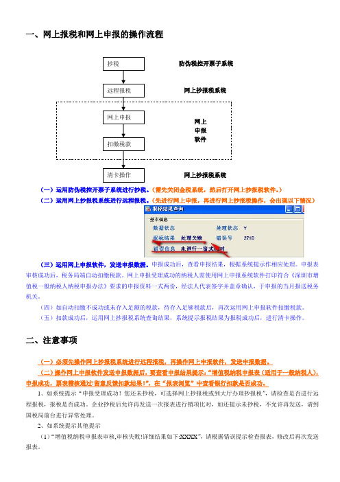 办税：网上报税和网上申报的操作流程(祥细易懂)