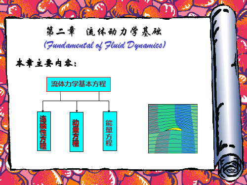 高等流体力学Chapt2-控制方程.