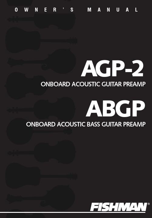 FISHMAN AGP-2和ABGP预放器说明书