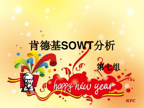 肯德基SWOT分析