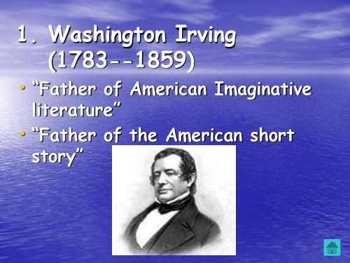 Washington Irving 英语专业教学课件