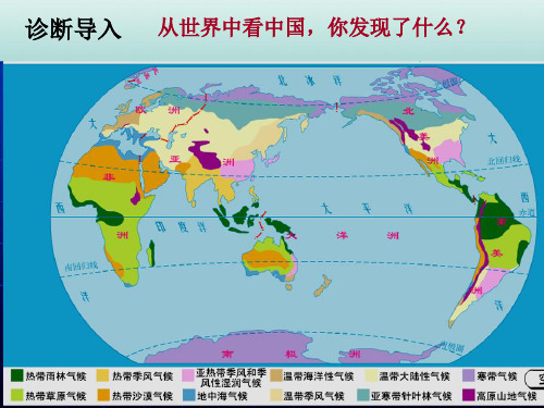 八级地理上册第二章第二节气候基本特(第1课时季风气候显著)课件(新版)商务星球版