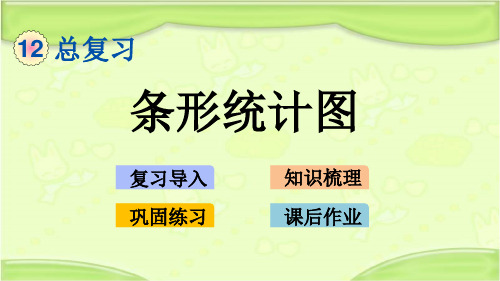 新青岛版三年级数学下册 12.6 条形统计图 教学课件