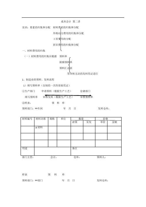 工业会计成本核算实例_会计学堂