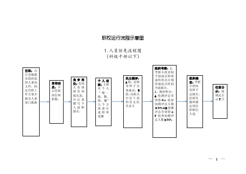 职权运行流程示意图