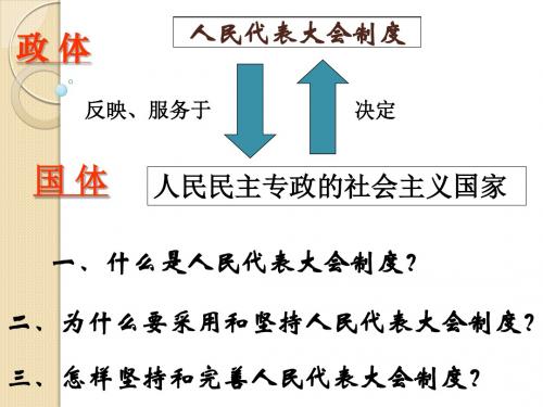 政治：《我国是人民民主专政的社会主义国家》(课件)(大纲版高三全一册)