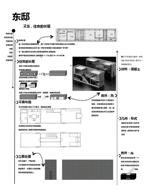 住吉的长屋分析