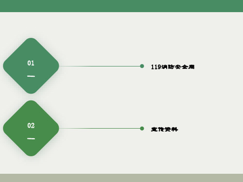 学校119消防安全宣传资料