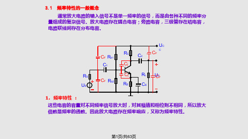 放大电路频率特性PPT课件