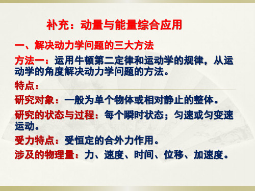 高中物理必修二第八章—动量与功能关系综合题