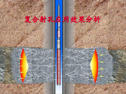 复合射孔效果