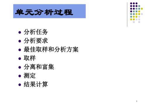 精选第一章现代仪器分析方法资料