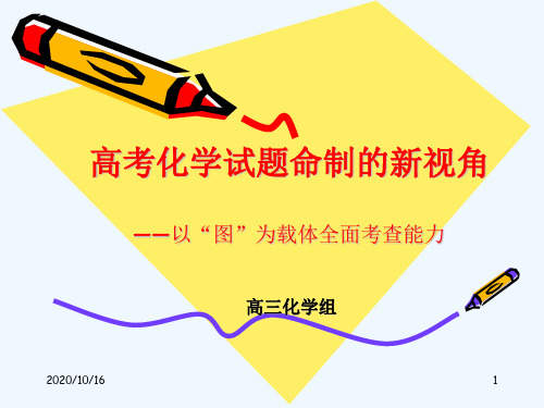 高考化学试题命制的新视角PPT教学课件