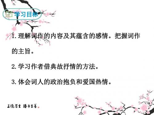 人教部编版九年级下册语文课件:第12课 满江红·秋瑾(共25张ppt)