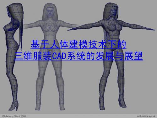 基于人体建模技术下的三维服装CAD系统的发展与展望