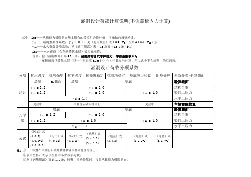 涵洞设计荷载计算说明_secret