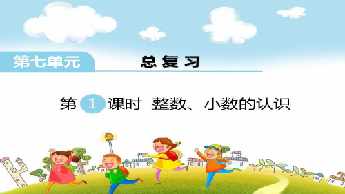 六年级下册数学课件 -《1、整数、小数的认识(1)》苏教版 (共34张PPT)