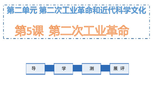 人教部编版九级历史下册第二次工业革命优秀ppt推荐