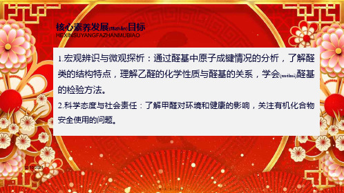 高中化学专题4烃的衍生物第三单元第1课时醛课件选修5高中选修5化学课件