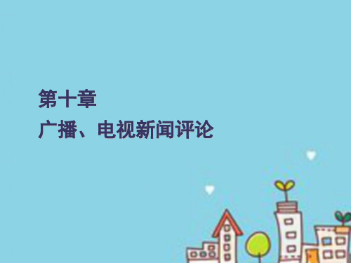 广播、电视新闻评论