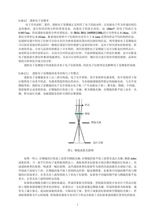 透射电子显微术