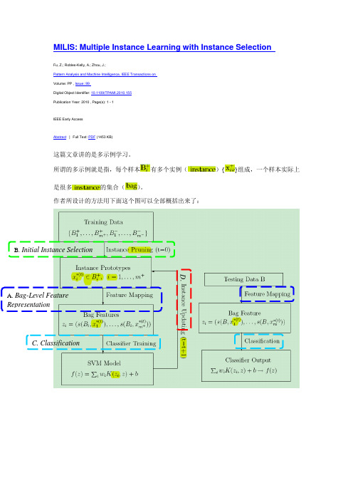 示例选择的多示例学习