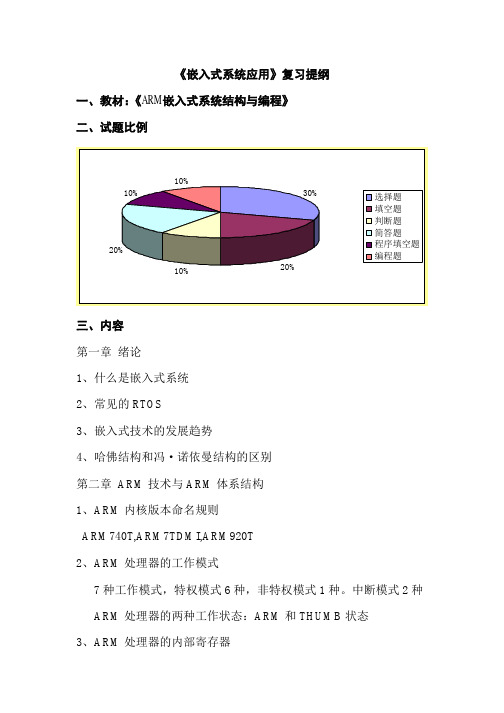 嵌入式系统复习