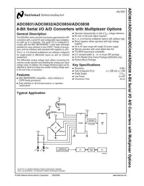 ADC0832CCN