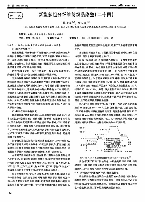 新型多组分纤维纺织品染整(二十四)