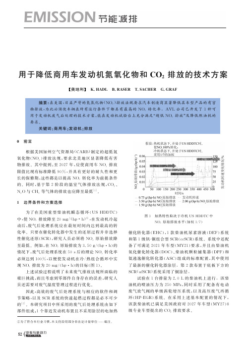 25858033_用于降低商用车发动机氮氧化物和CO2排放的技术方案